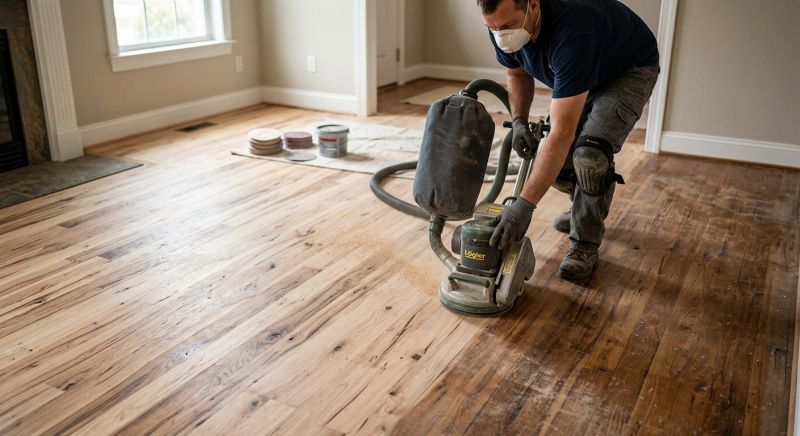 Ash Floor Refinishing in Olathe, KS