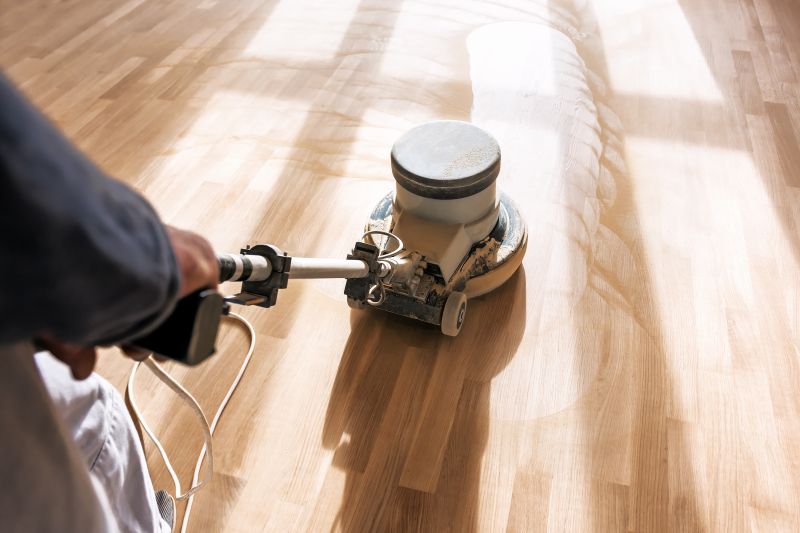 Sanding Equipment in Use